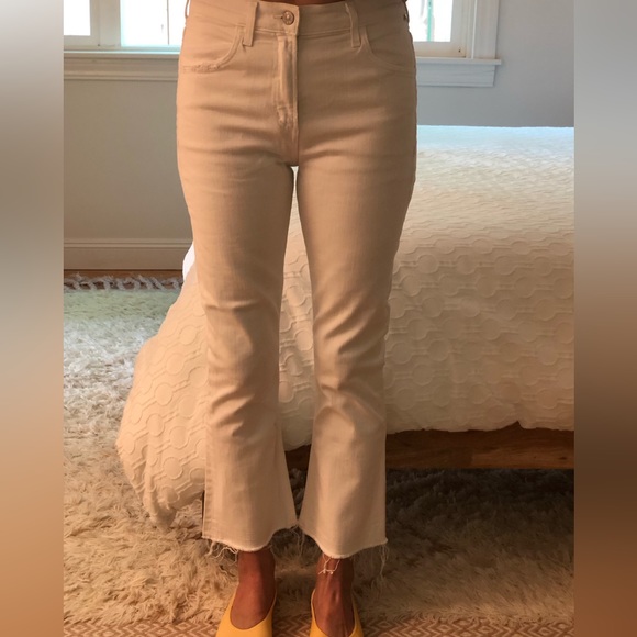 Citizens Of Humanity Drew Crop Flare Fray Hem Jean - Picture 9 of 10